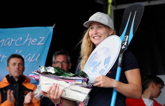 Die Paddelmeisterin und Trägerin der Olympischen Flamme, Amandine Chazot, ist gestorben