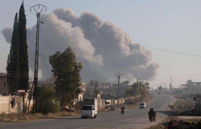 In Syrien marschieren Dschihadisten und ihre Verbündeten nach einer Offensive, die bereits mehr als 250 Tote gefordert hat, in Aleppo ein