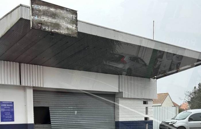 Kein größerer Schaden auf dem Fischmarkt in der Nähe von Nantes, der einem Feuer zum Opfer fiel