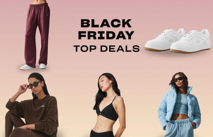 Der Black Friday Sale von Alo Yoga bietet Angebote ab 19 $