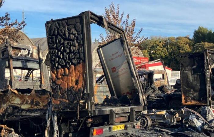 Nîmes. Sechs Lastwagen der Lebensmittelbank brannten nach „böswilliger Tat“ nieder