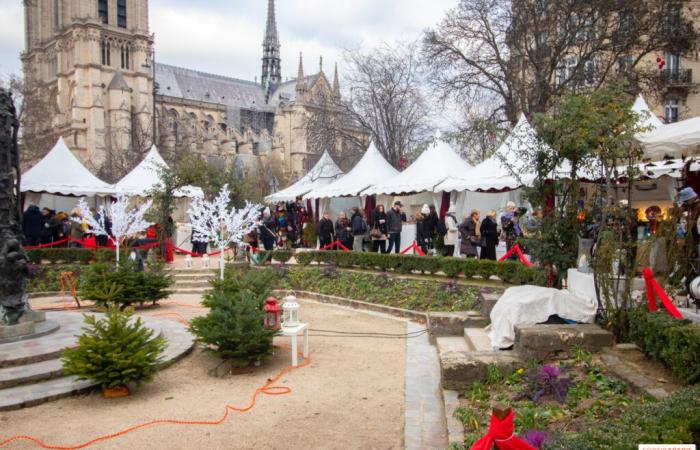 Der bezaubernde Weihnachtsmarkt Notre-Dame de Paris zu Ehren französischer Künstler und Kunsthandwerker