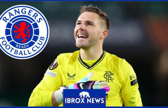 Jack Butland lobt einen Teamkollegen der Rangers nach dem „herausragenden“ Sieg gegen Nizza