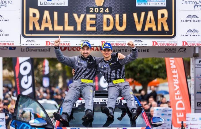 Pablo Sarrazin beendete energisch den Stellantis Motorsport Rally Cup France