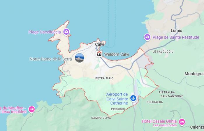 Zwei Schwerverletzte bei Verkehrsunfall in Calvi