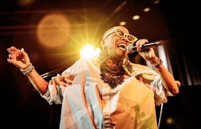 In Courbevoie sabotiert ein Zuschauer das Dee Dee Bridgewater-Konzert wegen eines Keffiyeh…