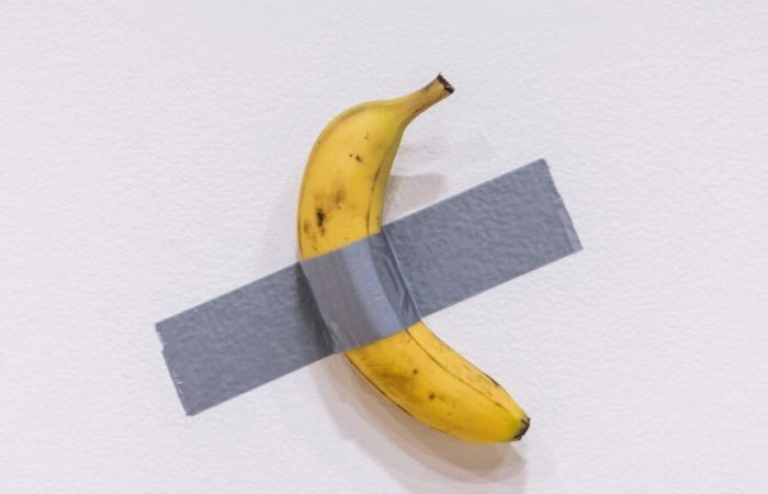 Ein Unternehmer, der Bananenkunstwerke für 6,2 Millionen Dollar kaufte, aß die Frucht