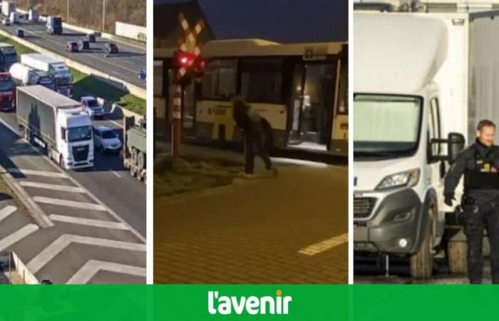 Nachbesprechung des Tages: Tödlicher Unfall in Rocourt | Ein liegengebliebener Bus, der von einem Zug erfasst wurde | Belgier in Dänemark tot aufgefunden