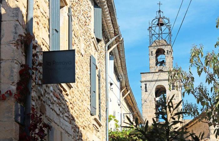 In Visan, einem Dorfhaus in der Drôme Provençale