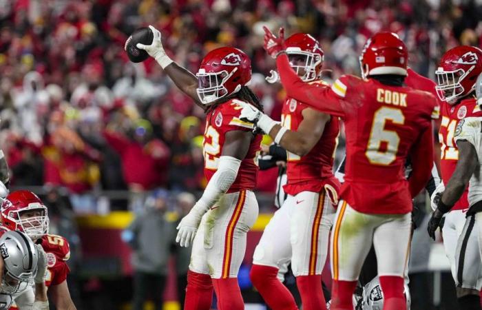 NFL | Ein weiterer unglaublicher Abschluss des Spiels für die Chiefs, die die Raiders mit 19:17 besiegten