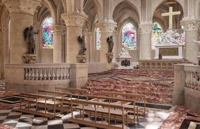 Die ersten Bilder der Kathedrale nach dem Wiederaufbau