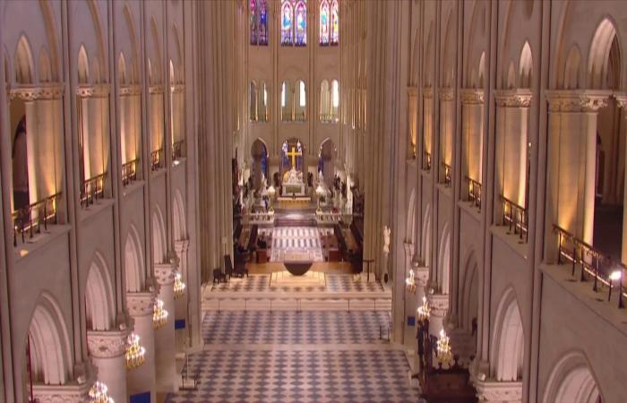 die ersten Bilder vom Inneren von Notre-Dame de Paris