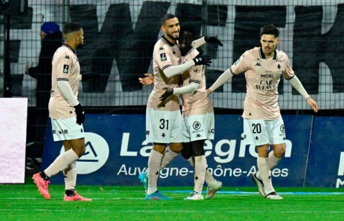 LIVE – Coupe de France: In der Kälte, ohne Show, sichert sich der FC Metz Raon-l’Etape (1:0)