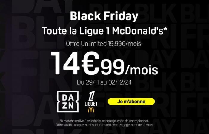 Jetzt oder nie gilt es, das Black Friday-Angebot bei DAZN zu nutzen