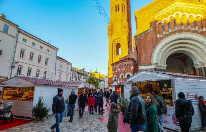 Der Weihnachtsmarkt zieht um, das Eis kehrt zum Place Lafayette zurück