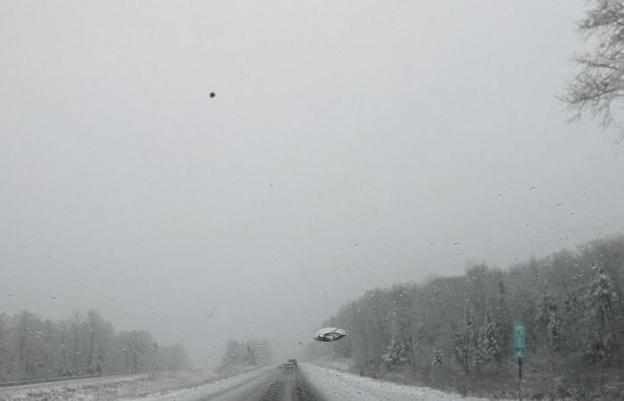 Postkarte | Killington stürzte in den Winter