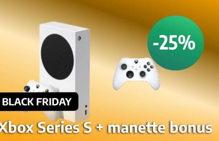 Xbox Series S Black Friday: ein beispielloser Preis für die Microsoft-Konsole mit zusätzlichem Controller!