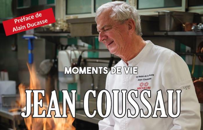 Buch Jean COUSSAU „Moments of Life“ mit Vorwort von Alain Ducasse • ​​​​Les Nouvelles Gastronomiques