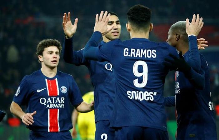 Spiel: PSG/Nantes (1-1), Einzelleistungen