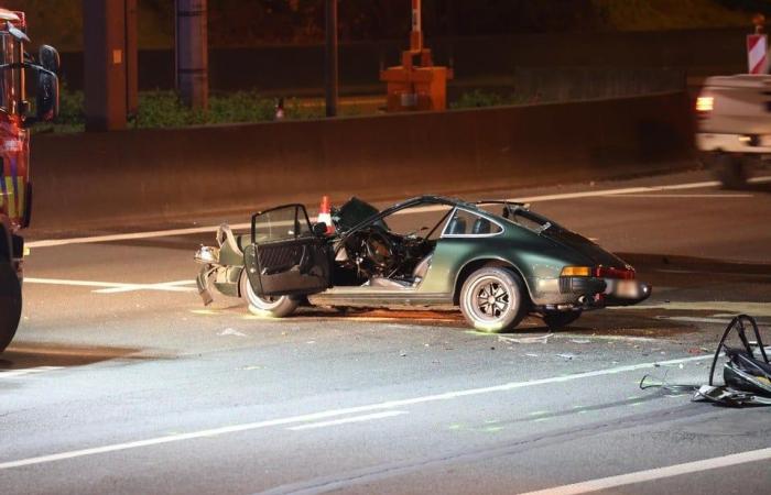 Tom Waes verunglückt mit Oldtimer-Porsche im Kennedy-Tunnel: „Er ist in ernstem Zustand“ (Antwerpen)