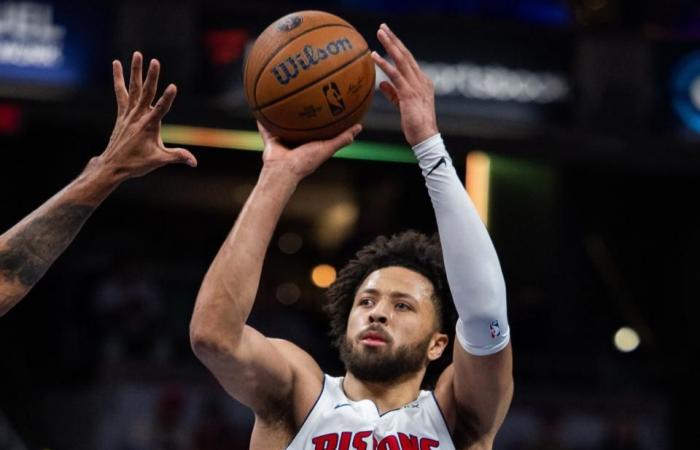 Cade Cunningham streicht spät für die Detroit Pistons zu Hause gegen die Philadelphia 76ers