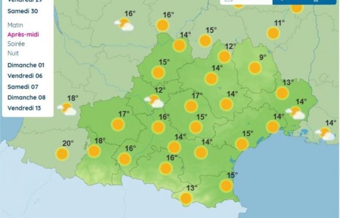 Wetterbericht. Wie wird das Wetter in Toulouse und Okzitanien sein?