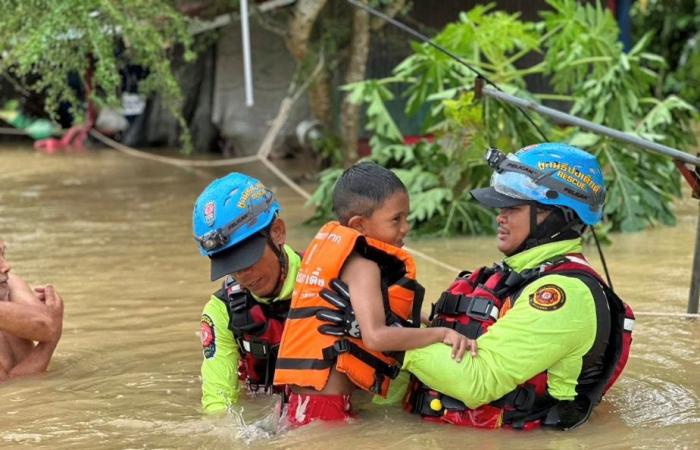 Überschwemmungen in Thailand | Neun Tote und mehr als 13.000 Vertriebene nach heftigen Regenfällen