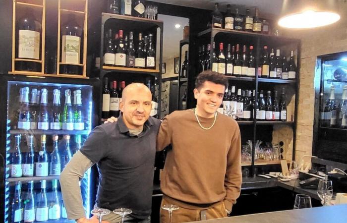 ein Vater-Sohn-Duo an der Spitze einer neuen Weinbar im Marché-Viertel