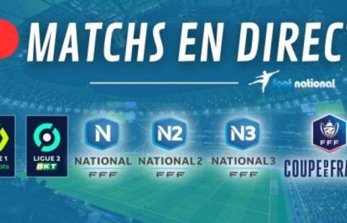 Coupe de France, L1, N2 und N3 live ab 13:30 Uhr.