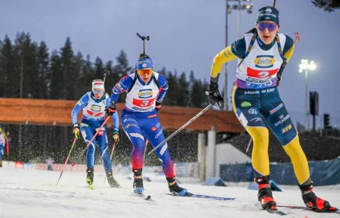 Kontiolahti – Les Bleus Zweiter in der ersten Single-Mixed-Staffel hinter Schweden