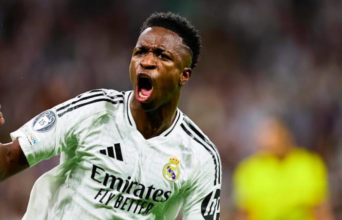 Real Madrids Superstar Vinicius Jr. wurde im November zum La Liga-Spieler des Monats ernannt