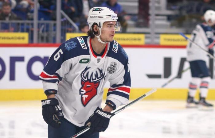 Bogdan Konyushkov, einer der jüngsten Spieler beim KHL All-Star Game