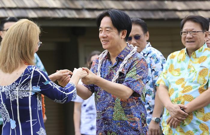 Auf Hawaii roter Teppich und Blumen für den taiwanesischen Präsidenten