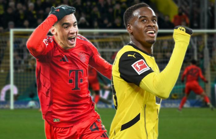 Unterschiedsspieler Gittens, Musiala mit dem Ausgleich: Borussia Dortmund – FC Bayern in der Einzelkritik