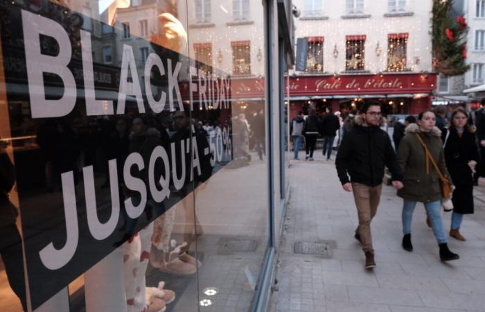 Mit dem Black Friday ist in Cherbourg das Rennen um Weihnachtseinkäufe zu reduzierten Preisen eröffnet