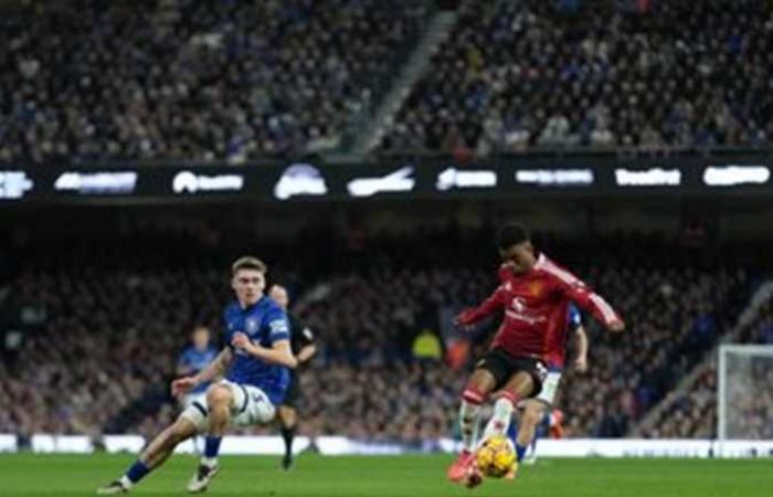 Das Datum des Spiels Manchester United gegen Everton in der englischen Premier League