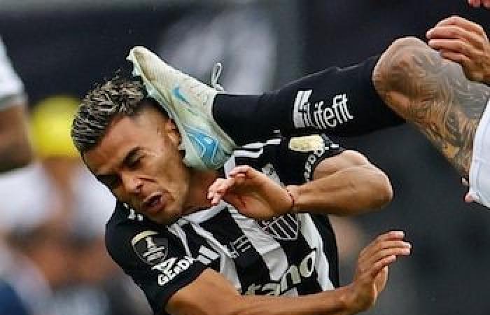 Der Platzverweis nach 29 Sekunden im Finale der Copa Libertadores zwischen Botafogo und Atlético Mineiro