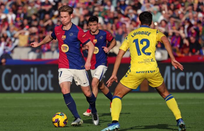 Barcelona 1 Las Palmas 2 – Führung erodiert, mangelnde Tiefe aufgedeckt und De Jong in die Quere gekommen