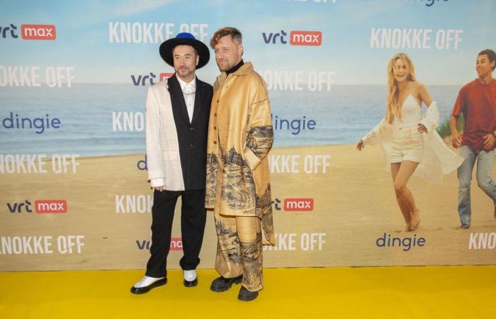 Pommelien Thijs glänzt bei der Premiere von „Knokke off 2“