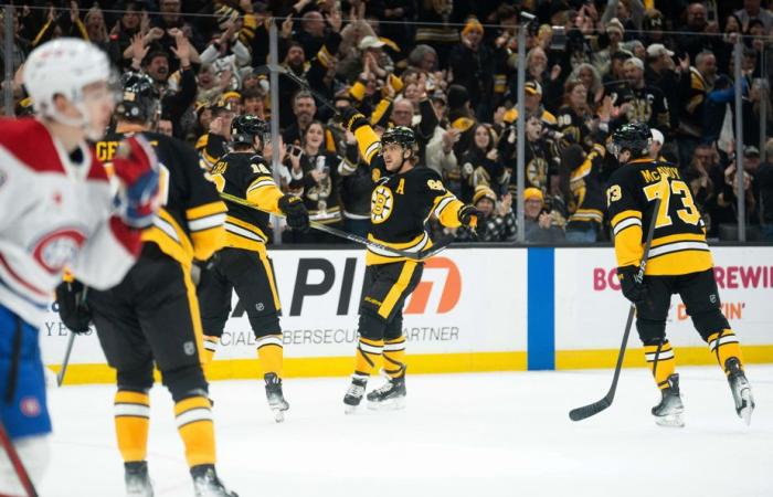 Kanadier 3 – Bruins 6 | Die Bruins feiern ihr hundertjähriges Jubiläum mit einem Sieg gegen die Canadiens