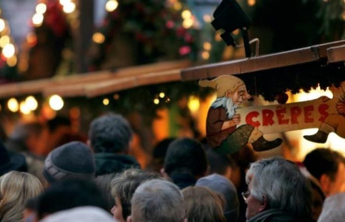 Ein junger Vater wurde auf dem Weihnachtsmarkt mit einem Messer verletzt, drei Personen wurden festgenommen