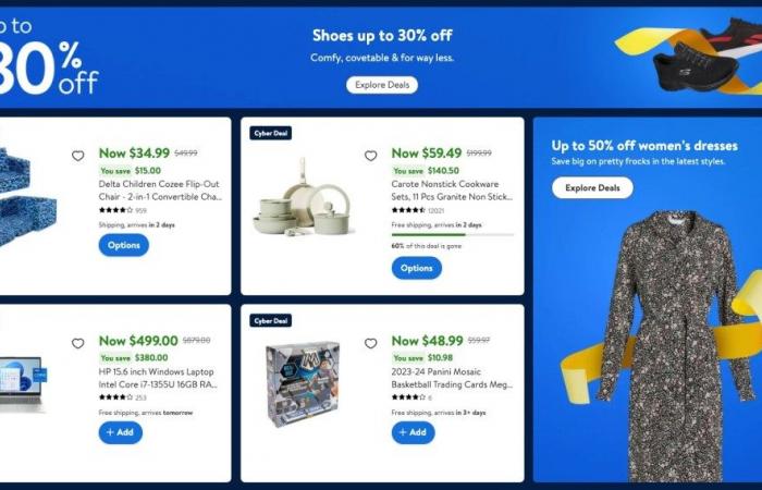 Walmarts offizieller Cyber ​​Monday-Verkauf 2024 ist jetzt live