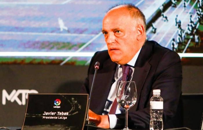 Real Madrid: Tebas‘ unglaubliche Anschuldigung gegen Vinicius