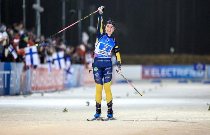 Biathlon: Auf den Tag genau zwei Jahre nach seinem letzten Staffelsieg bei der Weltmeisterschaft ist Schweden zurück auf der Erfolgsspur | Nordic Mag | Nr. 1 Biathlon