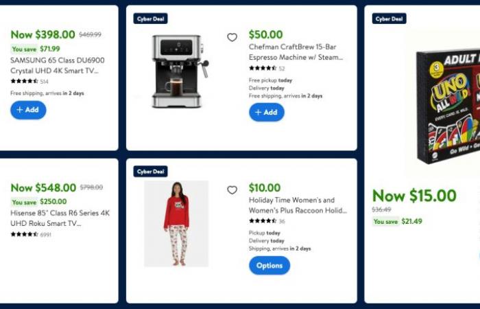 Walmarts offizieller Cyber ​​Monday-Verkauf 2024 ist jetzt live