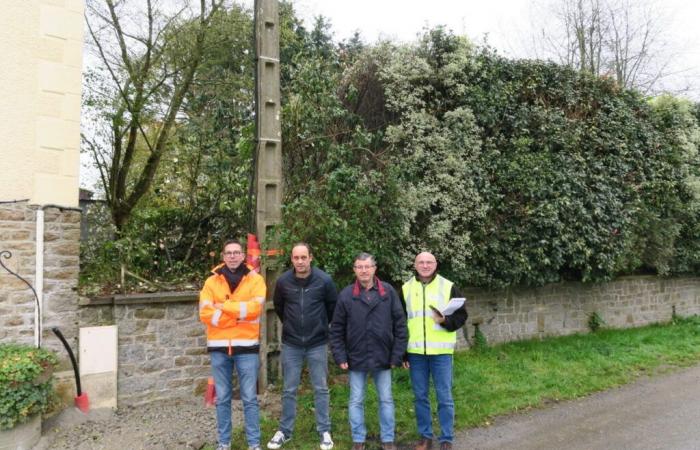 Die gesamte Beleuchtung in dieser Kleinstadt ist mit LEDs ausgestattet