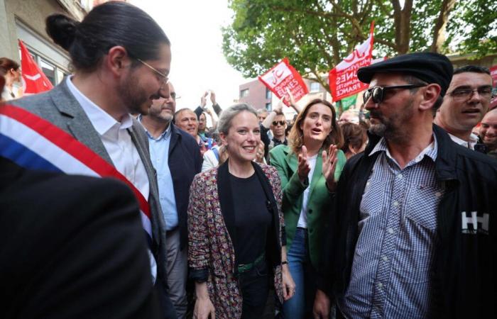 Marine Tondelier und Lucie Castets fordern eine „gemeinsame Kandidatur“ der Linken bei der nächsten Präsidentschaftswahl