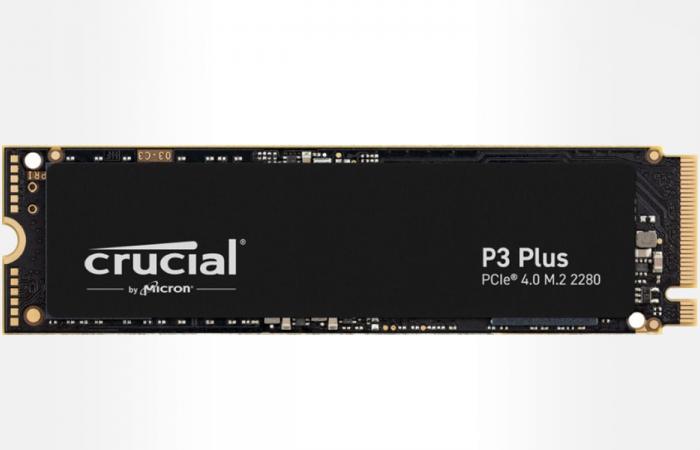 Die Crucial P3 Plus 1 TB NVMe SSD ist ein toller Black Friday-Preis