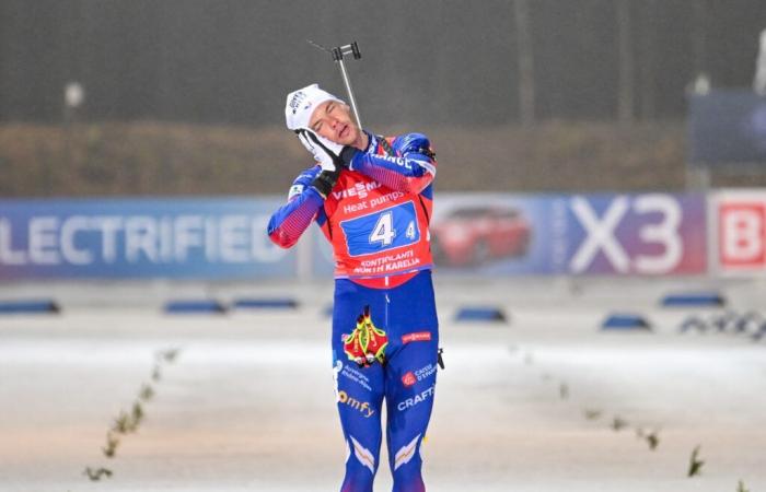 Biathlon | Kontiolahti: Woher kommt die „Night Night“-Feier, die Emilien Jacquelin an der Ziellinie der Staffel veranstaltet? | Nordic Mag | Nr. 1 Biathlon