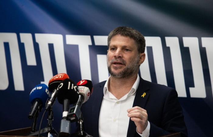 Smotrich befürwortet die Rückgabe von Siedlungen nach Gaza